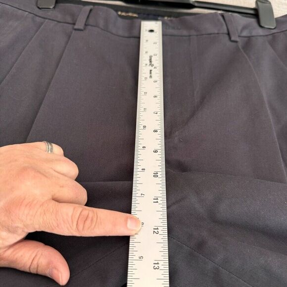 Brooks Brothers Advantage Chino Elliot 36/34 Cuffed *Wallet‎ Fade Spot* - Picture 6 of 11